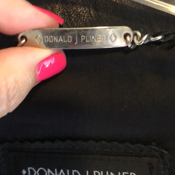 Men’s Donald Pliner Italian leather jacket, Large - Picture 4 of 11